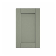 Halesworth Reed Green 450mm x 720mm Full Height Door Shown Closed from the Front