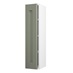 Halesworth Reed Green 200mm x 900mm Tall Door Shown Open at an Angle