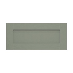 Halesworth Reed Green 800mm x 360mm Half Height Door Shown Closed from the Front as a Single Door