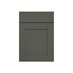 Halesworth Ash Green 500 Standard Door CAD Cut Out Front Unit