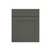 Halesworth Ash Green 600 Standard Door CAD Cut Out Front Unit