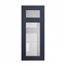 Bridgemere Navy 500 Panelled Glass Dresser Door
