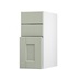 Bridgemere Sage Green 300 Pan Drawer Door Open