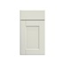 Bridgemere Linen 400mm x 557mm Door Front Shown Closed from the Front as Part of a Door and Drawer Unit