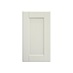Bridgemere Linen 400mm x 720mm Full Height Door Shown Closed from the Front