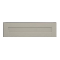 Bridgemere Pebble 1000mm x 275mm Deep Drawer Shown Closed from the Front as Part of a Full Drawer Unit