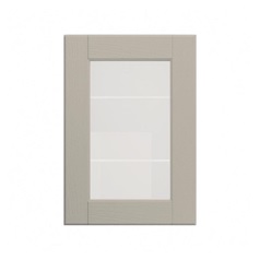 Bridgemere Pebble 500mm x 720mm Full Height Glass Door Closed from the Front