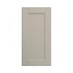 Bridgemere Pebble 450mm x 900mm Tall Door Front Shown Closed from the Front as a Single Door