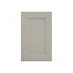 Bridgemere Pebble 450mm x 720mm Full Height Door Shown Closed from the Front