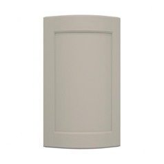 Bridgemere Pebble 720mm x 310mm Full Height Curved Door Shown Closed from the Front