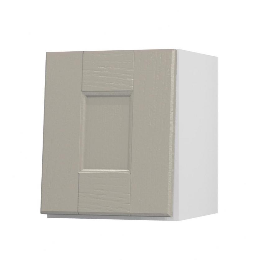 Bridgemere Pebble 500mm x 1400mm Tall Larder Door Shown Closed from the Front as part of a Full Larder Unit