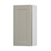 Bridgemere Pebble 300mm x 1200mm Larder Door Shown Closed from the Front as Part of a Full Height Larder Unit
