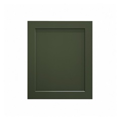 Frome Ash Green 600 Full Height Door CAD Cut Out Primary