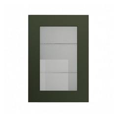 Frome Ash Green 500 Full Height Glass Door CAD Cut Out Primary