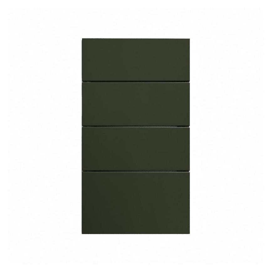 Frome Ash Green 400 Drawer Front CAD Cut Out Front Unit