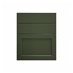 Frome Ash Green 600 Drawer Front CAD Cut Out Front Unit