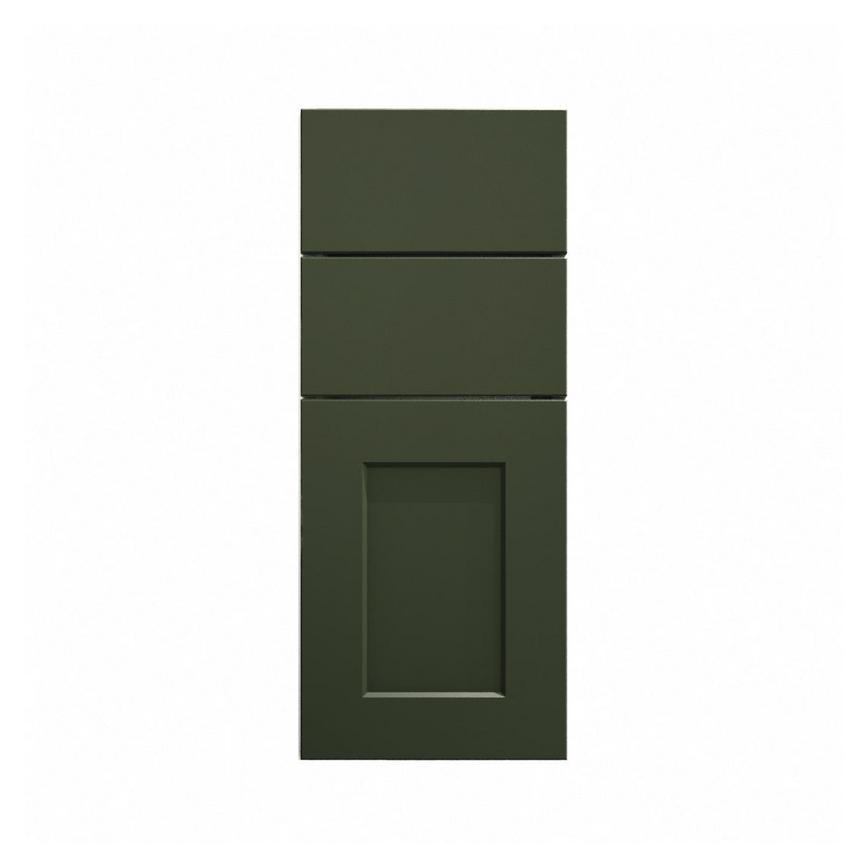 Frome Ash Green 300 Pan Drawer Front CAD Cut Out Front Unit