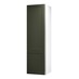 Frome Ash Green 600 Tall 1400 Appliance Tower Door CAD Cut Out Angled Open Unit