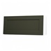 Frome Ash Green 800 Half Height Door Or Pan Drawer Front CAD Cut Out Angled Open Unit