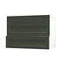Frome Ash Green 1000 Pan Drawer Or Bridging Unit Door CAD Cut Out Angled Open Unit