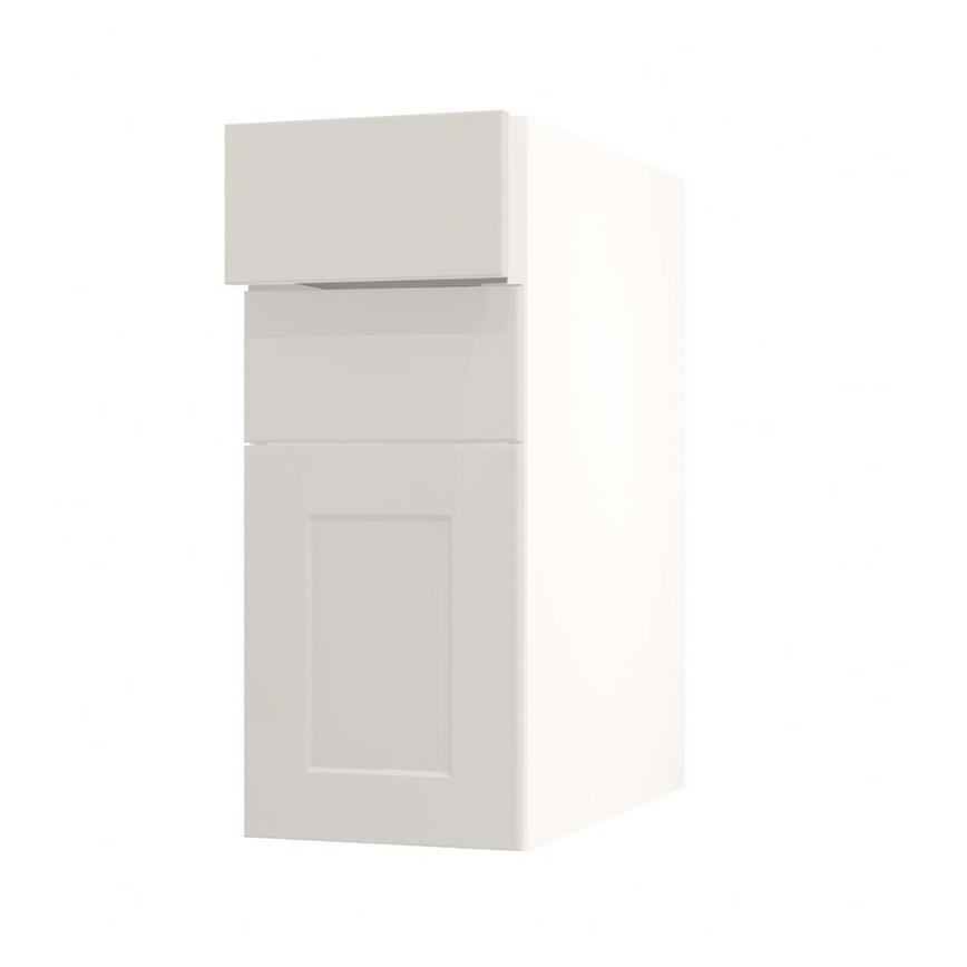 Frome Porcelain 300 Drawer Front CAD Cut Out Angled Open Unit