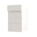 Frome Porcelain 400 Drawer Front CAD Cut Out Angled Open Unit