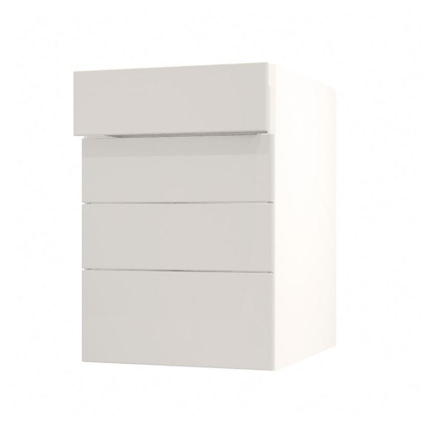 Frome Porcelain 500 Drawer Front CAD Cut Out Angled Open Unit