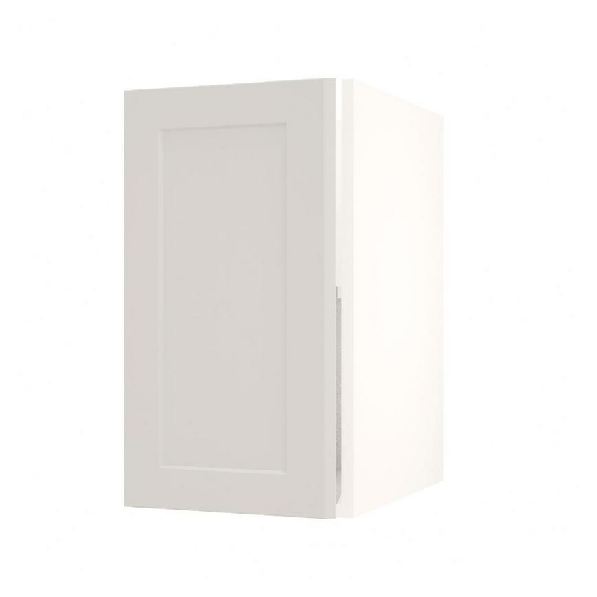 Frome Porcelain 400 Full Height Door CAD Cut Out Angled Open Unit