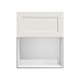 Frome Porcelain 600 Integrated Microwave Topbox Door CAD Cut Out Front Unit