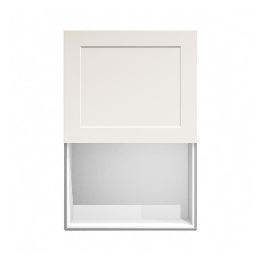 Frome Porcelain 600 Tall Integrated Microwave Topbox Door CAD Cut Out Front Unit