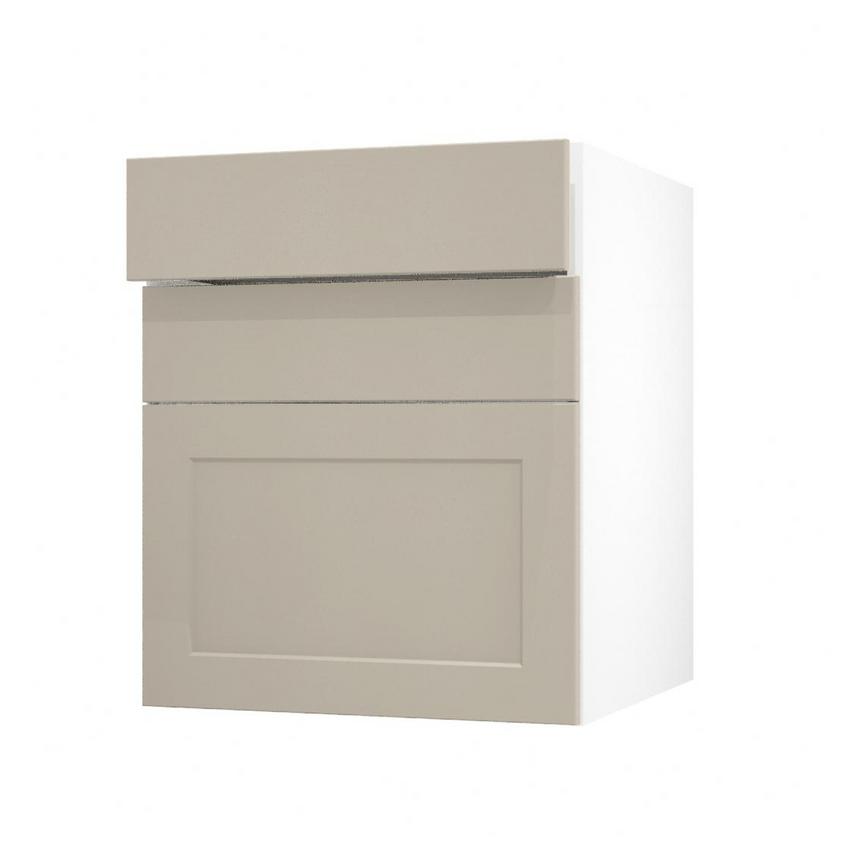 Frome Sandstone 600 Drawer Front CAD Cut Out Angled Open Unit