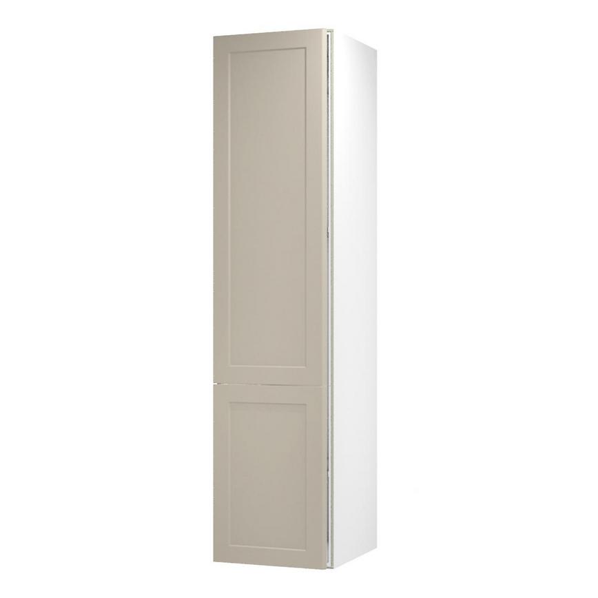 Frome Sandstone 500 Tall Larder Door CAD Cut Out Angled Open Unit