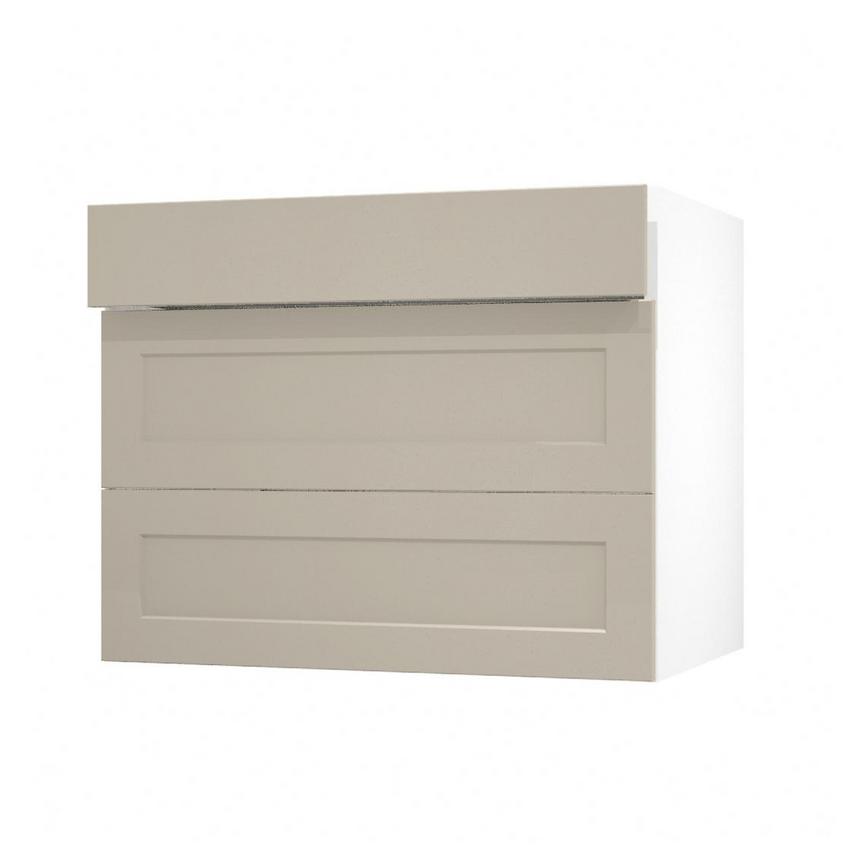 Frome Sandstone 900 Drawer Front CAD Cut Out Angled Open Unit