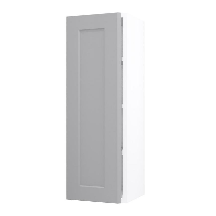 Frome Dove Grey 300 Tall Door CAD Cut Out Angled Open Unit