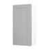 Frome Dove Grey 450 Tall Door CAD Cut Out Angled Open Unit