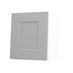 Frome Dove Grey 300 Half Height Door CAD Cut Out Angled Open Unit