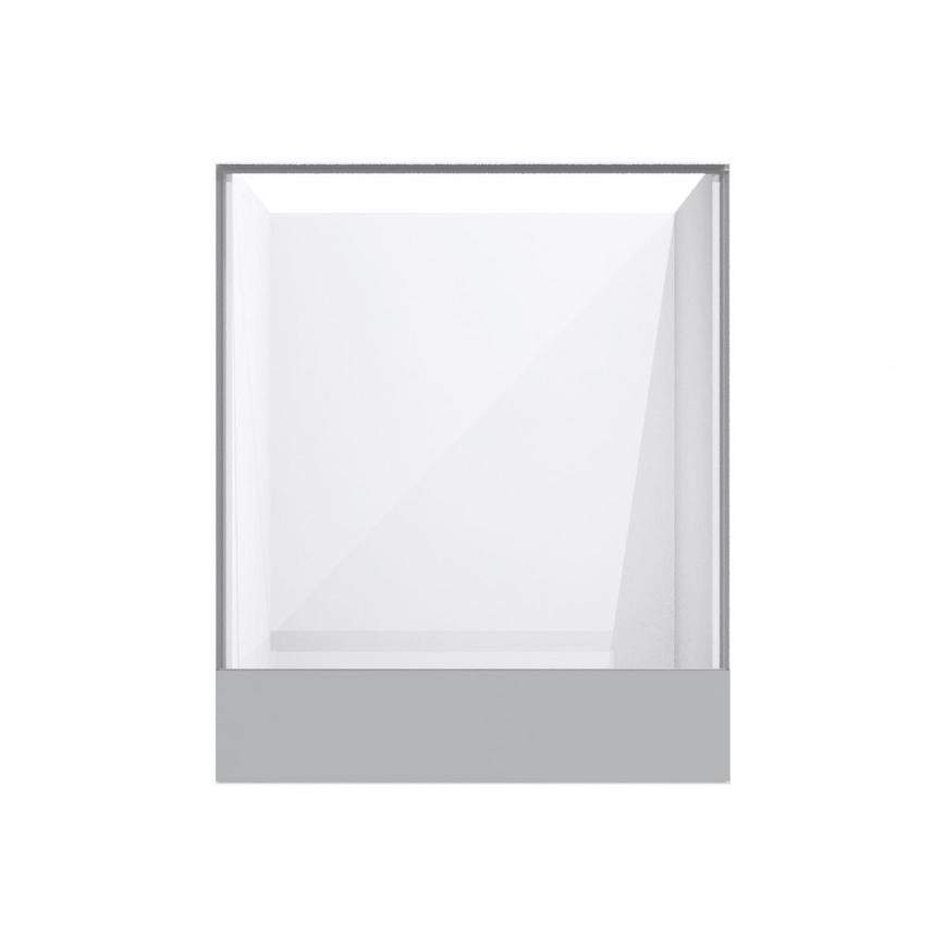 Frome Dove Grey 600 Built Under Oven Housing Fascia CAD Cut Out Front Unit