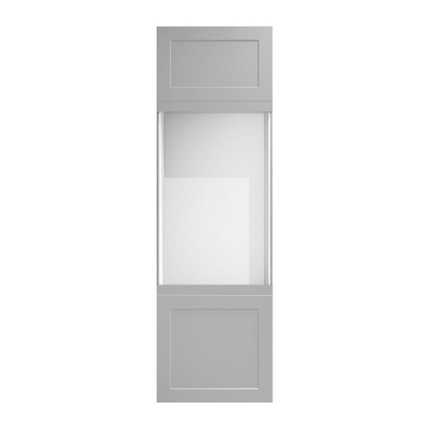 Frome Dove Grey 600 Appliance Tower 600 Door CAD Cut Out Front Unit