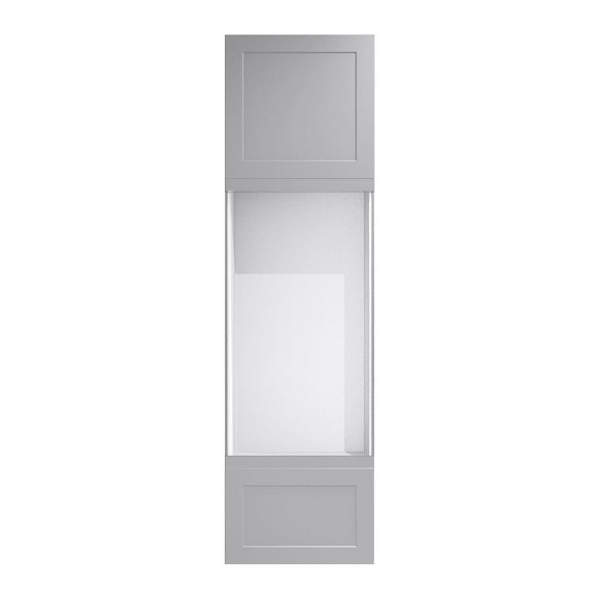 Frome Dove Grey 600 Tall 570 Appliance Tower Door CAD Cut Out Front Unit