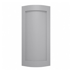 Frome Dove Grey Tall Curved Door CAD Cut Out Primary
