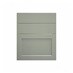Frome Reed Green 600 Hob Door Or Pan Drawer Front CAD Cut Out Front Unit