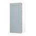 Frome Matt Mist 400 Tall Door CAD Cut Out Angled Open Unit