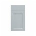 Frome Matt Mist 400 Standard Door CAD Cut Out Front Unit