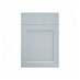 Frome Matt Mist 500 Standard Door CAD Cut Out Front Unit