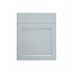 Frome Matt Mist 600 Standard Door CAD Cut Out Front Unit
