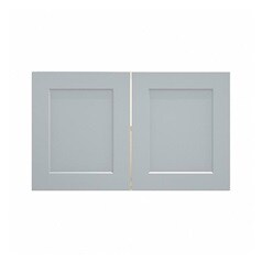 Frome Matt Mist 800 Double Belfast Sink Door (Pair) CAD Cut Out Primary