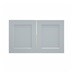 Frome Matt Mist 800 Double Belfast Sink Door (Pair) CAD Cut Out Primary