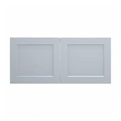 Frome Matt Mist 1000 Tall Bridging Unit Doors (Pair) CAD Cut Out Primary