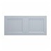 Frome Matt Mist 1000 Tall Bridging Unit Doors (Pair) CAD Cut Out Primary
