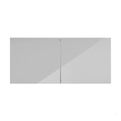 Winterton Gloss Dove Grey 1000 Tall Bridging Unit Doors (Pair) CAD Cut Out Primary